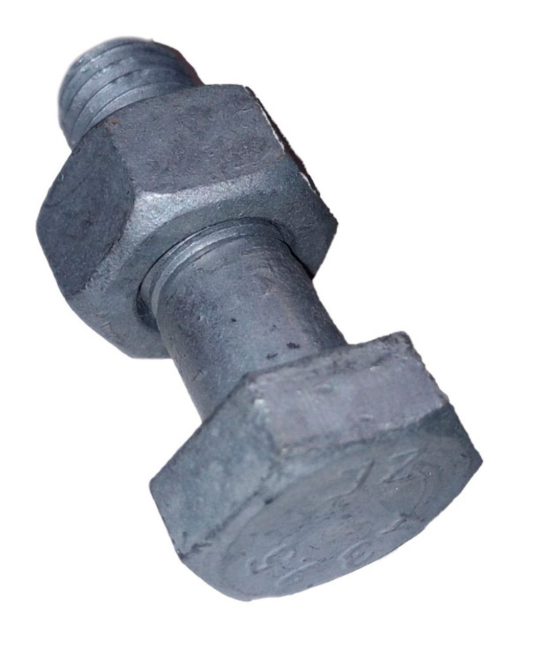 5/8-11 x 3 Hex Machine Bolts with Nut Hot Dipped Galvanized Steel