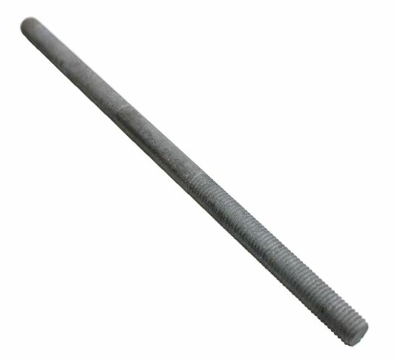 9/16-12 x 11 Double-End Threaded Rod Hot Dipped Galvanized Steel