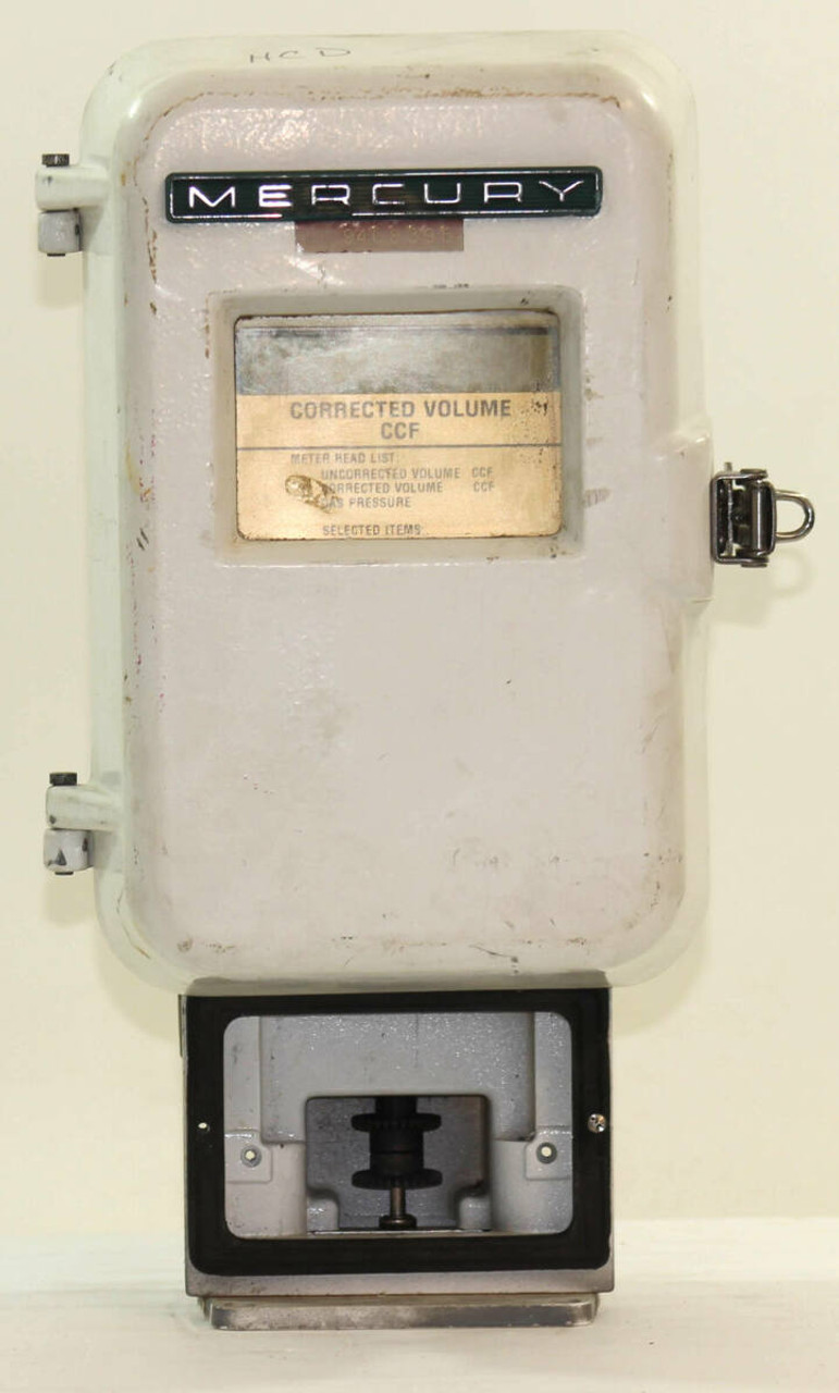 Honeywell 0-60 SPIG Gas Volume Corrector Mini-P, White, Missing Bottom Meter