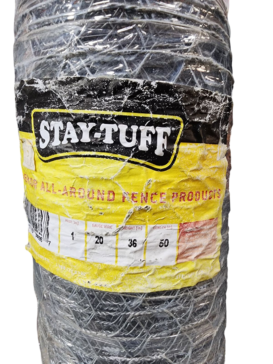  1" Hexagonal Poultry Netting – 50 ft x 36 in, 20‑Gauge