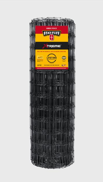 Stiff Stay Horse Fence Xtreme Black – 48 in x 200 ft 