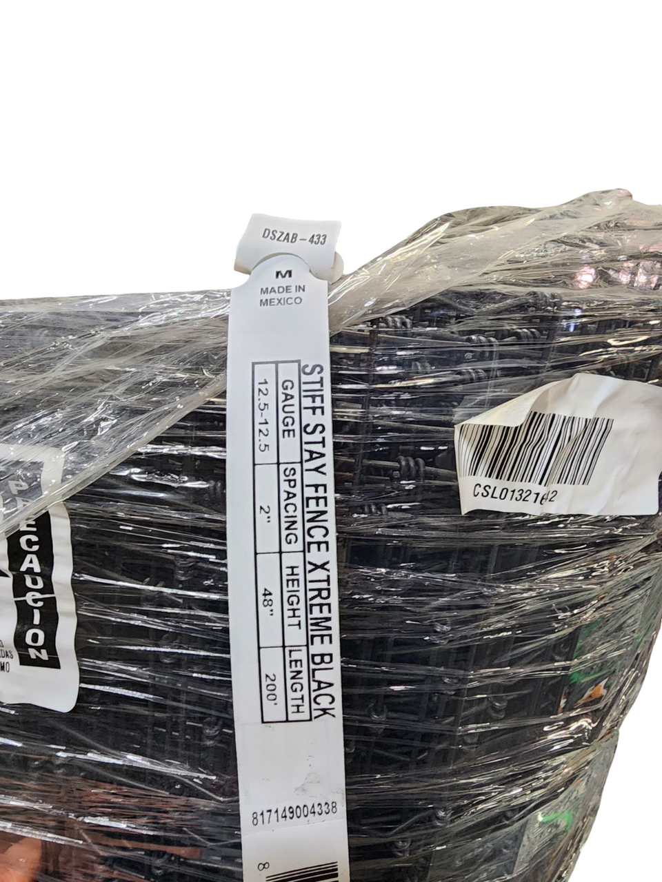 Stiff Stay Horse Fence Xtreme Black – 48 in x 200 ft 