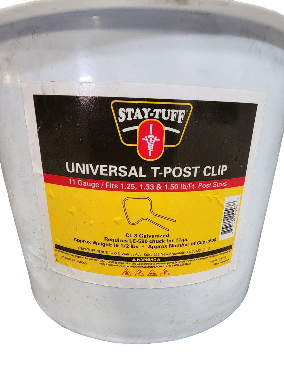 T‑Post Clips – 600 Count