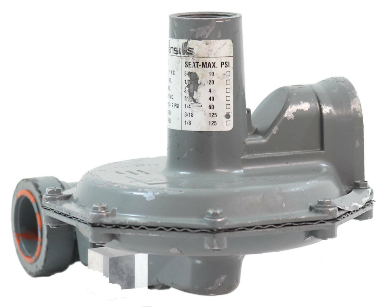 Sensus 1436202116 Regulator Diameter: 1-1/2 In Orifice: 3/16 In