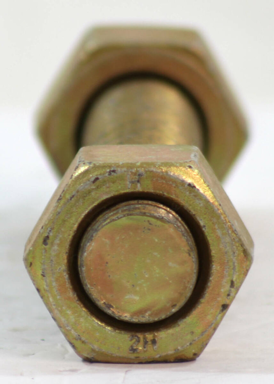 Highland Threads A193 B7 Bolt Stud with 2 Hex Nuts Diameter 1-1/2 Inch Length 10-5/8 Inch