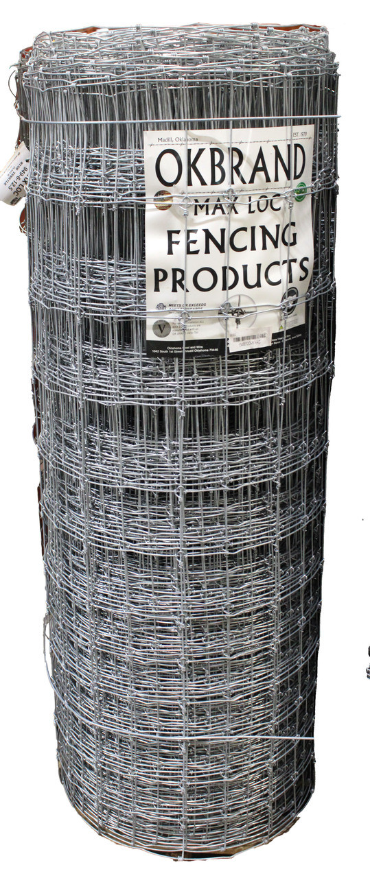 1348‑6‑12.5 Field Fence – 48" Height | 12.5‑Gauge, 6" Spacing