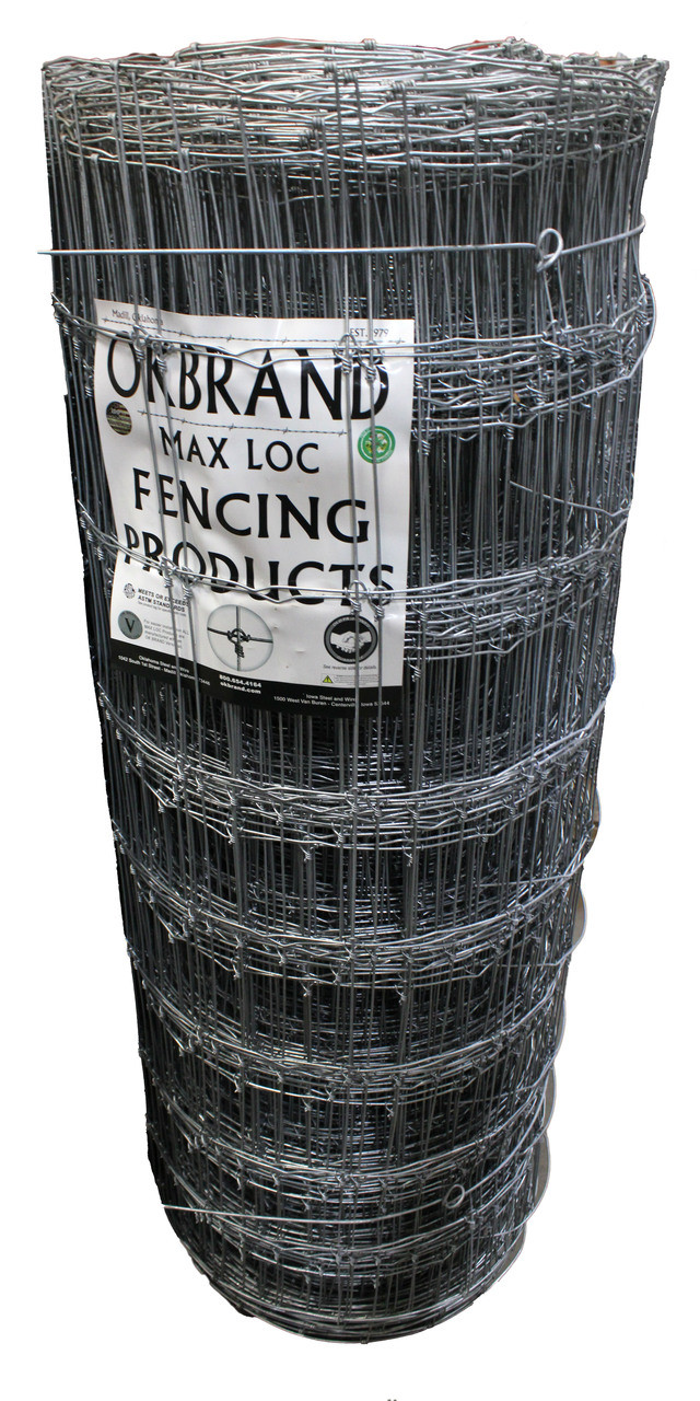 OK Brand Max-Loc High-Tensile Rolled Fence 949-6-12.5 330' CL3