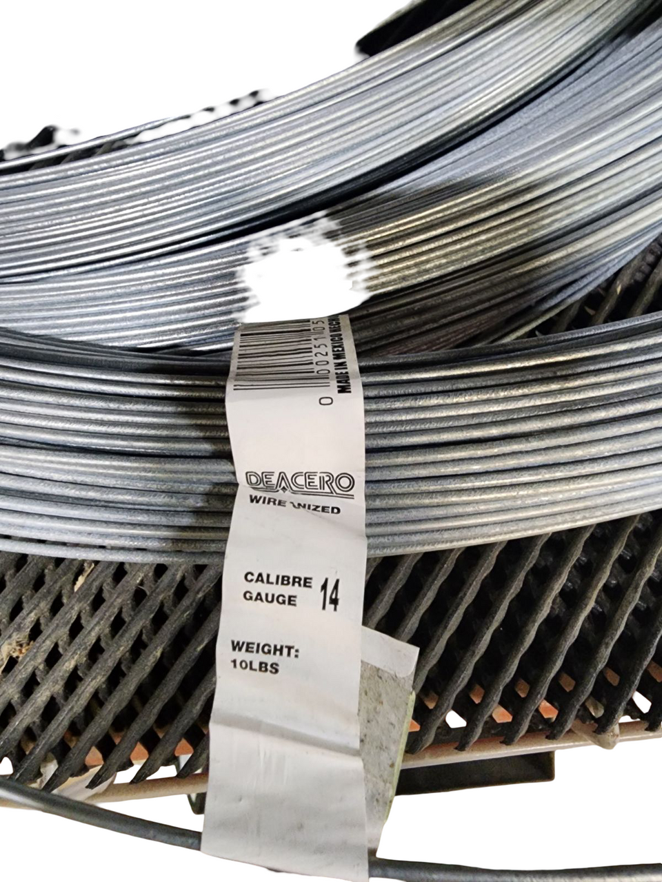 14‑Gauge Class 3 Galvanized Merchant Wire