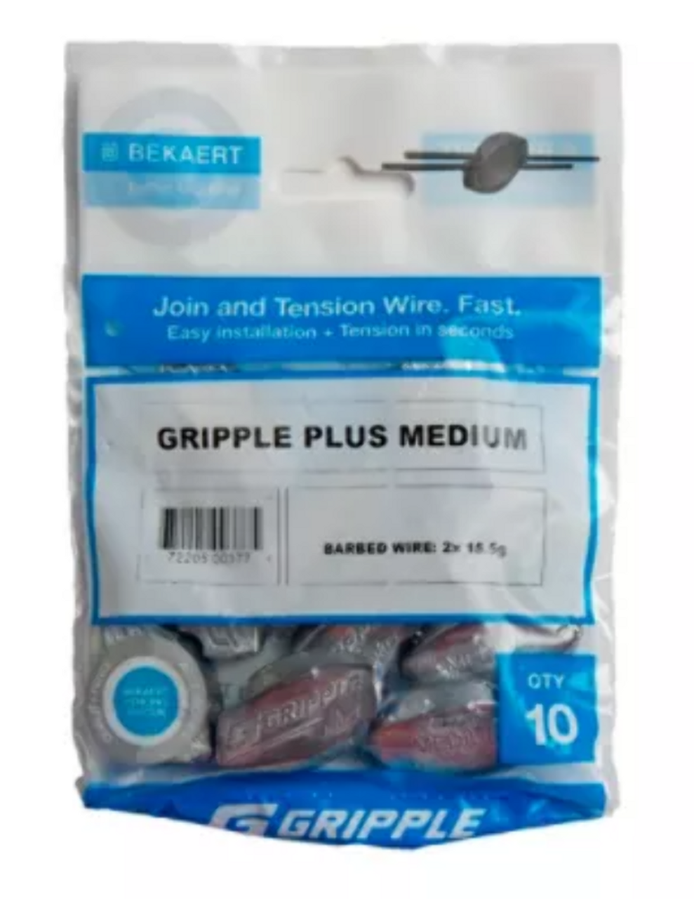 Bekaert GRPMED10 Gripple Plus Medium Joiner 10ct