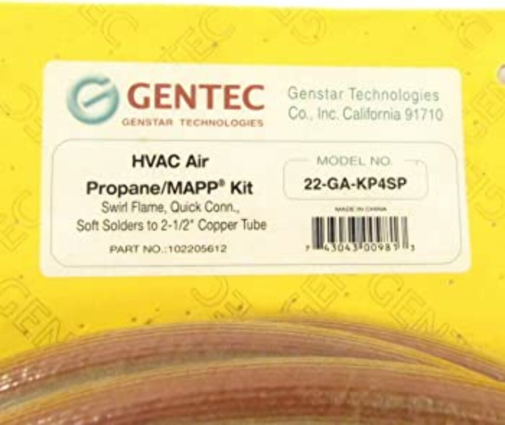 HVAC Air Propane/MAPP Torch Kit