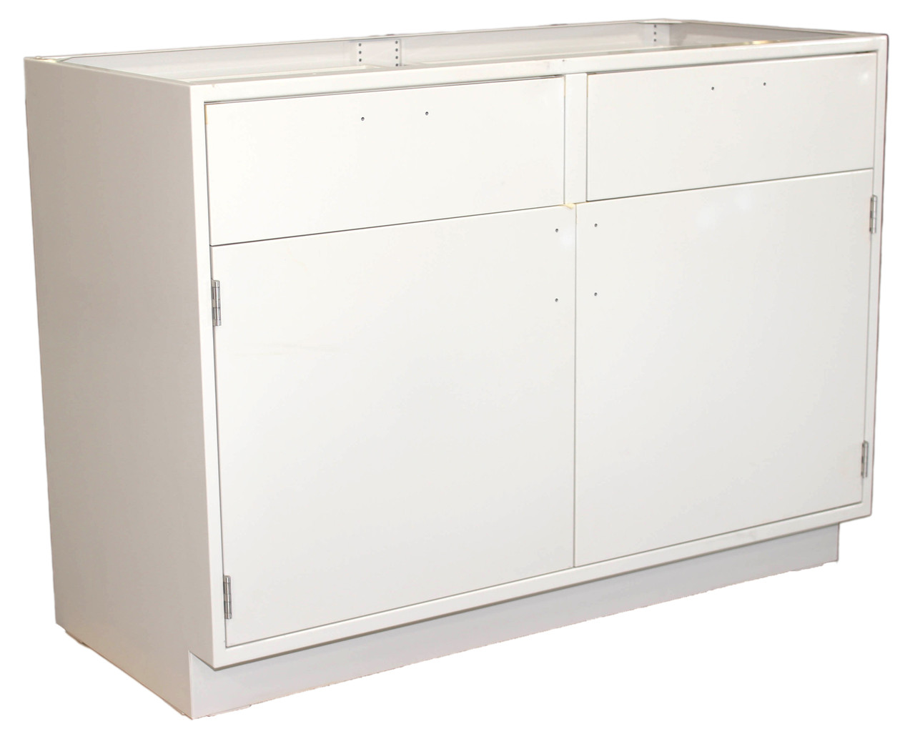 ICI Quick Ship CPJTP103-48 Standing Height Base Cabinet 2 Door/2 Draw, 48 Inches Wide x 35-1/4 Inches Tall x 21-5/8 Inches Deep, 7-1/2 Inches Draw, ICI Number: 257S8320.
