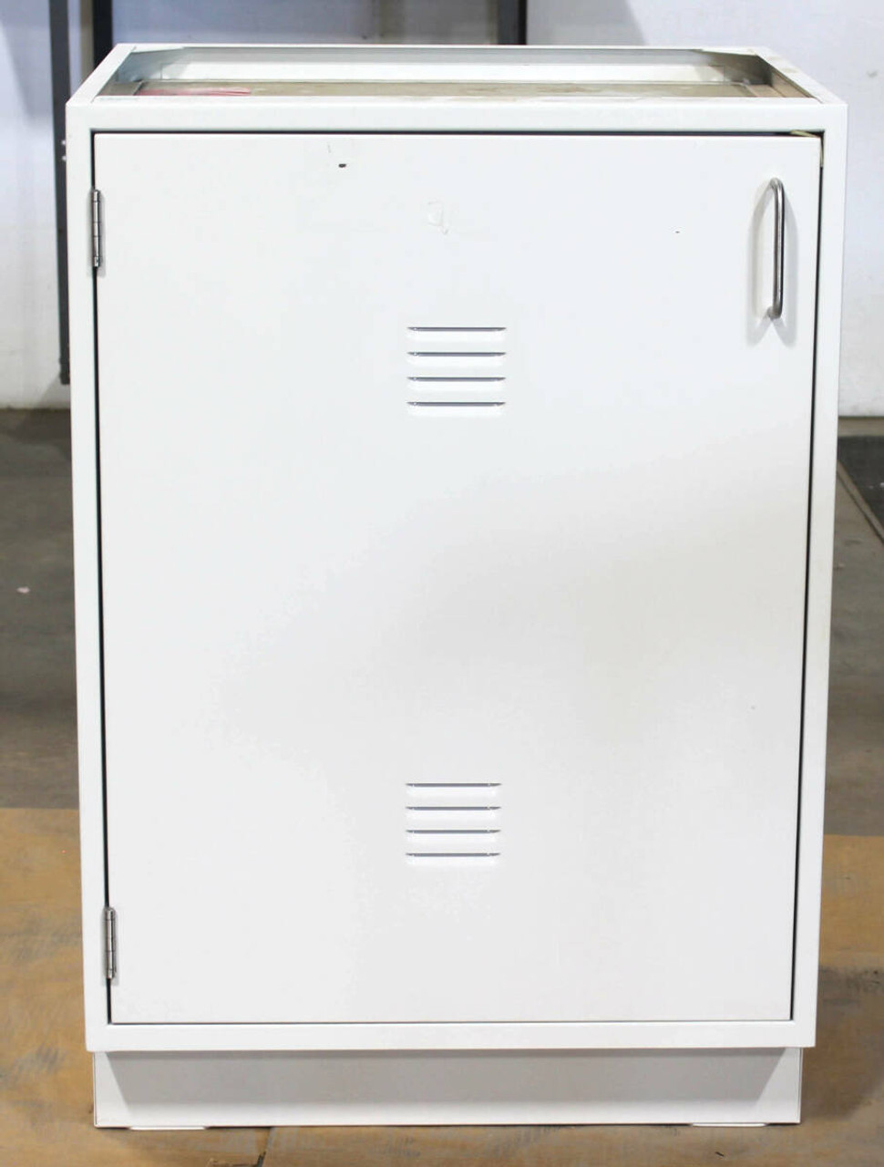 ICI Quick Ship CPJTP185-24GG Standing Height Acid Storage Cabinet Left Hinged, 1 Door, 24 Inches Wide x 35-1/4 Inches Tall x 21-5/8 Inches Deep, Polyethylene Liner, ICI Number: 950S8210.