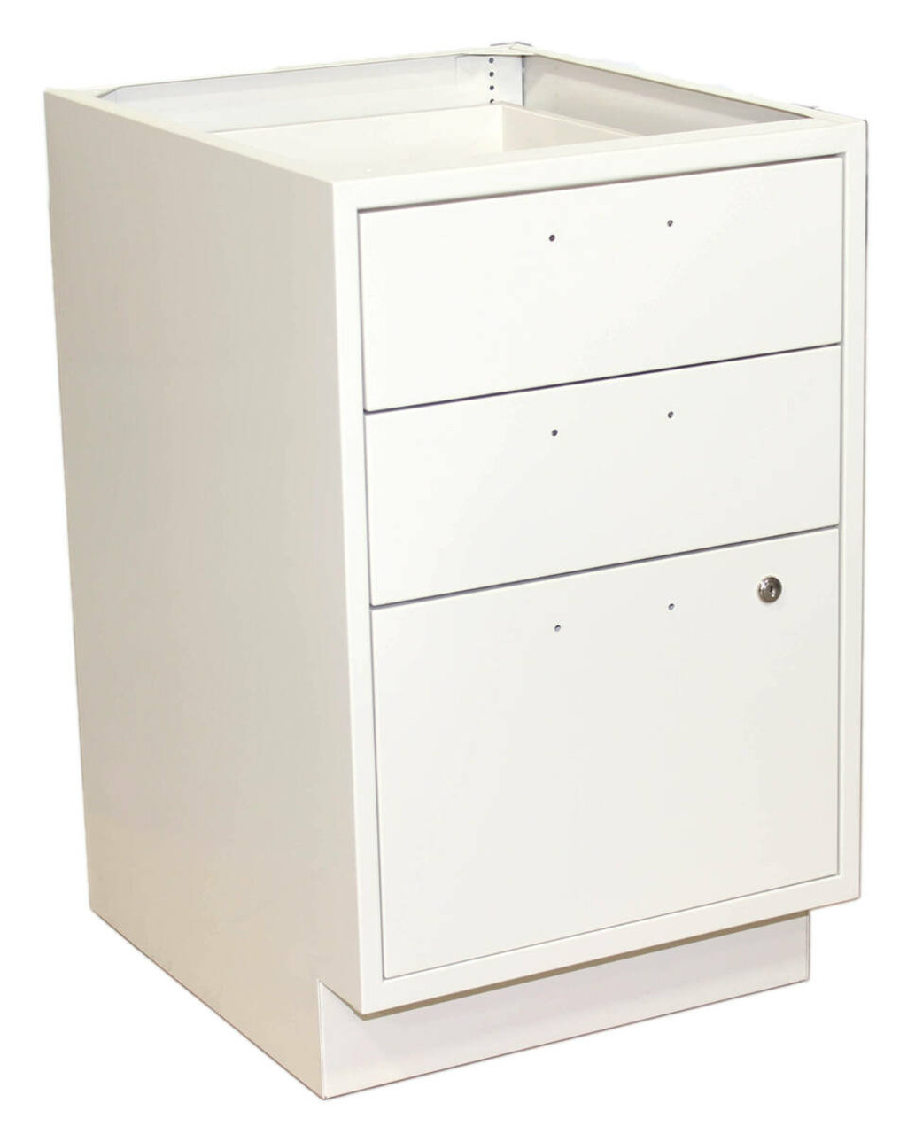 ICI Quick Ship CPJTP1072-18 Mobile Cabinet 3 Drawer, 18 Inches Wide x 30 Inches Tall x 21-5/8 Inches Deep, Has lock, ICI Number: 139S2220M.