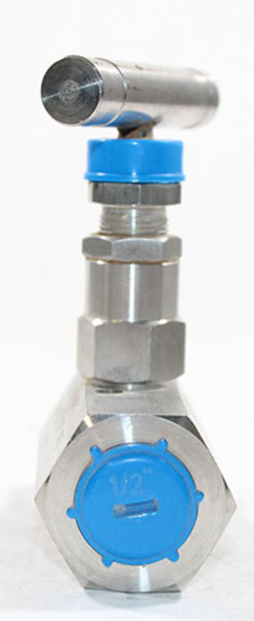 Chem Oil 1/2" Stainless Steel MXF Needle Valve SPV8M8FV