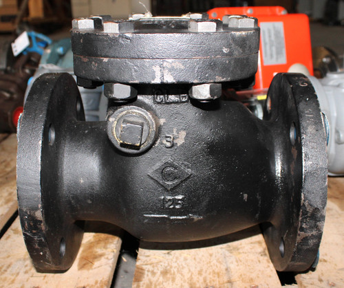 Crane 373-3 Swing Check Valve 3" 125 psi Cast Iron