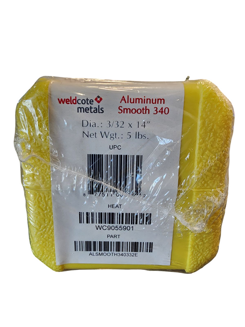Weldcote Metals Aluminum Smooth 3/32" x 14", 5 lb 340 Electrode