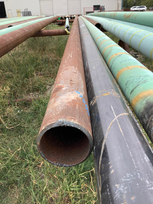 3 Inch Steel Pipe ERW .216W CS BARE X52 34 Ft 092396