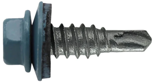 ST Fastening 14B87DLC0PS Lap Screw #14 X 7/8" Slate Blue Pkg 250