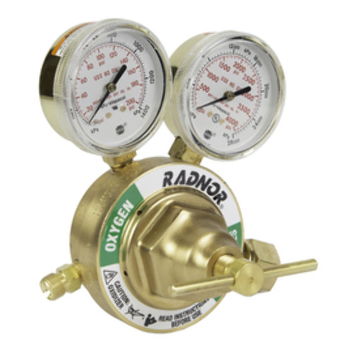 Radnor RC450-125-540 Heavy Duty Oxygen Regulator 5-125 psig Model 6400-3470