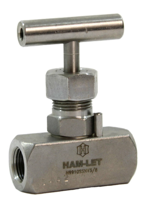 Ham-let H-99S-10-SS-N-V-3/8 Needle Valve 3/8 Inch Stainless Steel 316