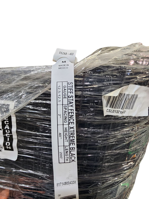Stiff Stay Horse Fence Xtreme Black – 48 in x 200 ft 