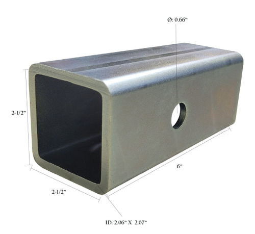 Square Receiver Tube