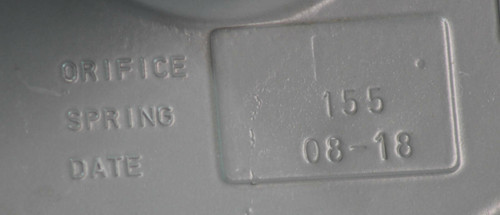 Sensus 143-62-021-16 Regulator Diameter: 1-1/2 Inches 5 Inches-8-1/2 Inches WC, Seat Max PS: 3/16 125