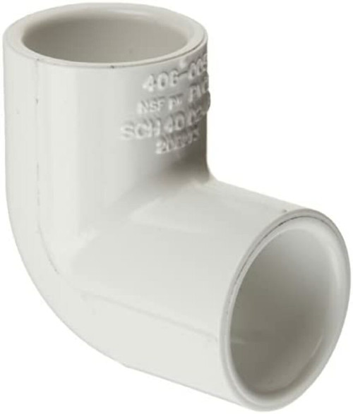 Spears 406-010 Standard 90 deg Elbow 1 in Socket SCH 40/STD PVC Domestic