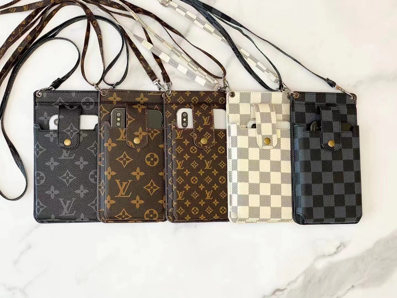 LOUIS VUITTON Universal Bag HandBag Wallet Cover Case Apple iPhone
