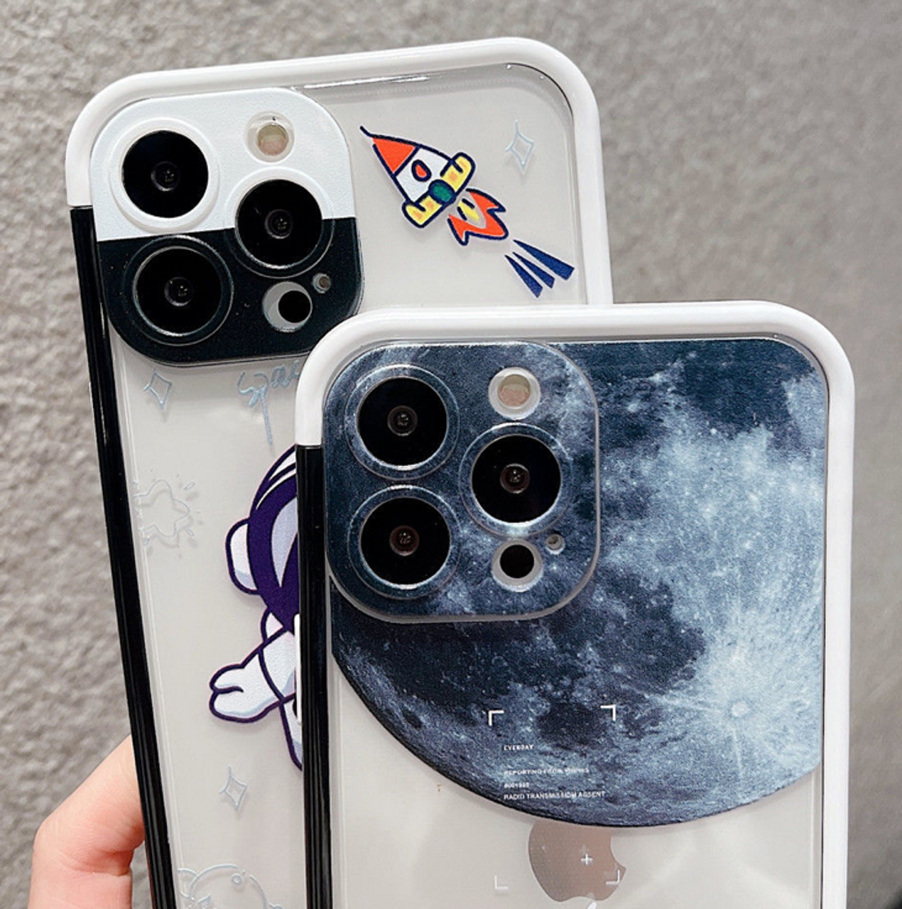 Astronaut Space Moon Liquid Cover Case For Apple iPhone 13 Pro Max Mini SE  12 11 Xr Xs 7 8 -25