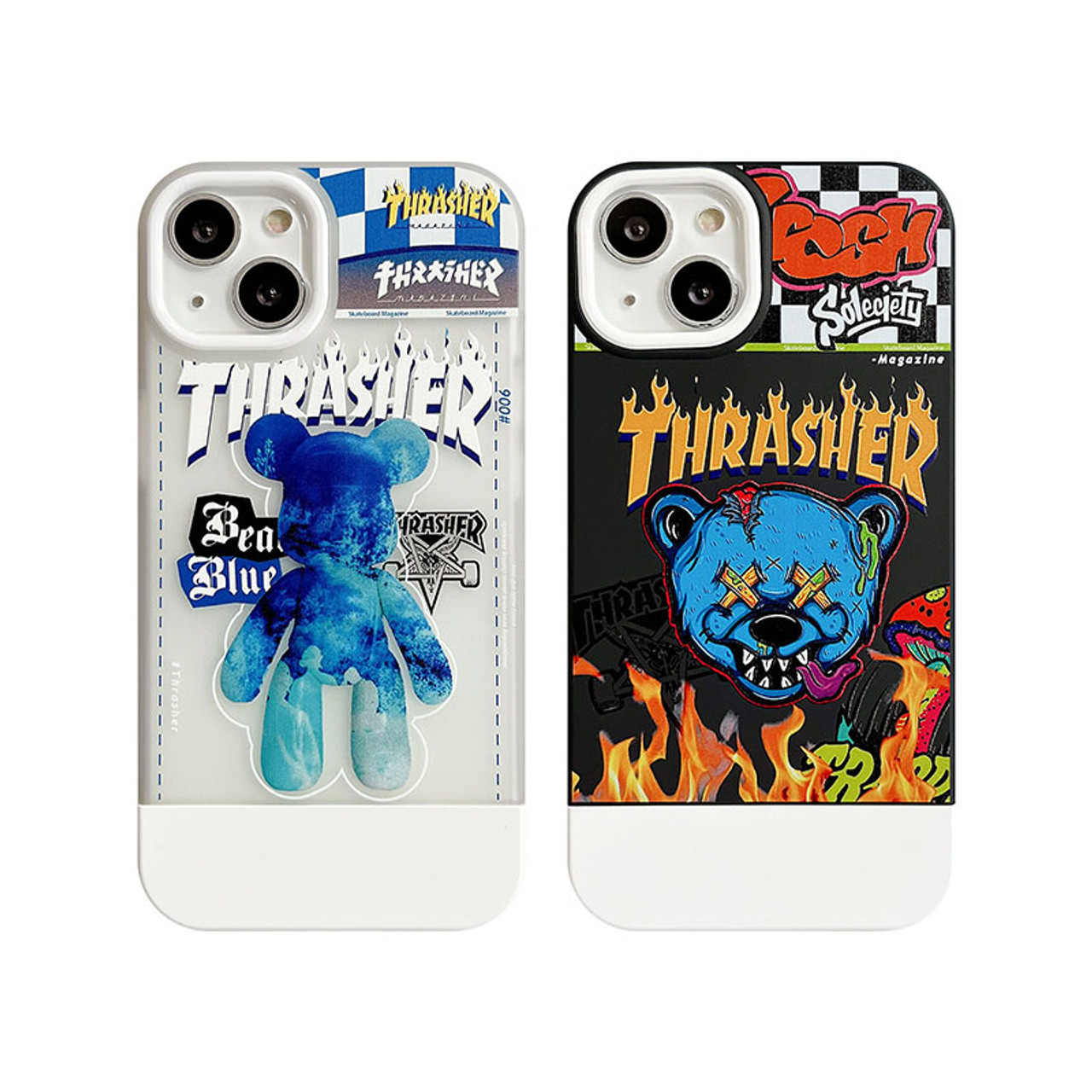 Thrasher Skateboard Cover Case Apple iPhone 13 Pro Max iPhone 12 11 Xr Xs