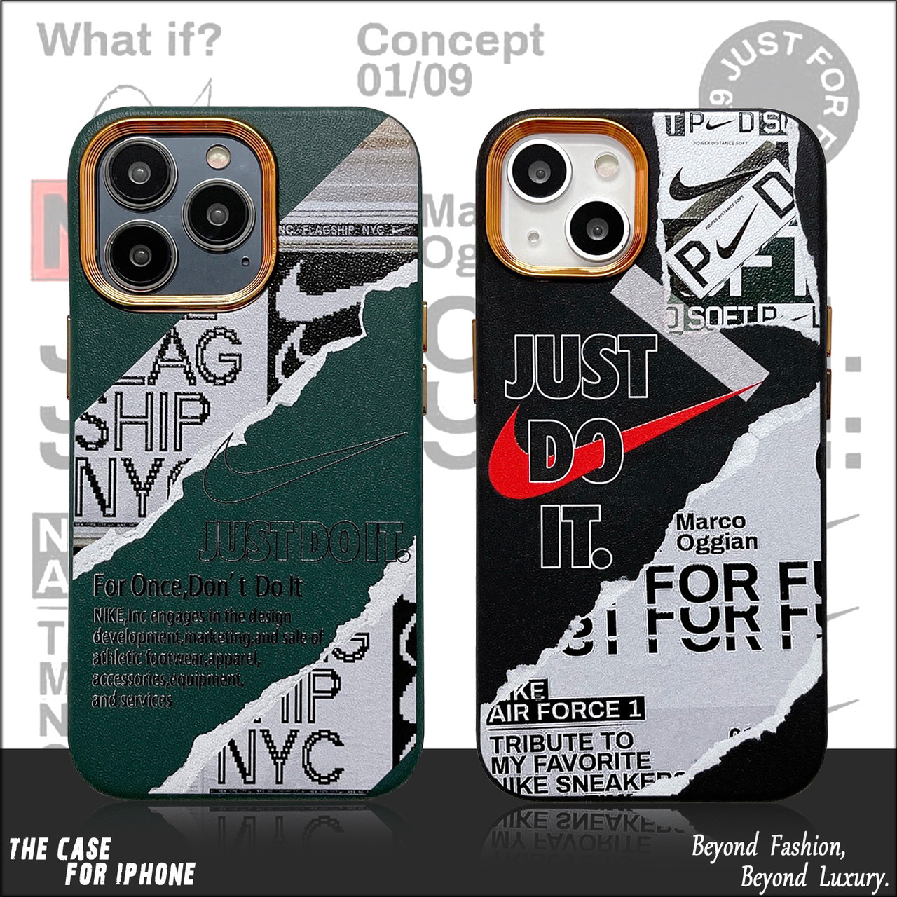 Nike iphone se3/14/13 pro max TPU case coque hulle, by Rerecase