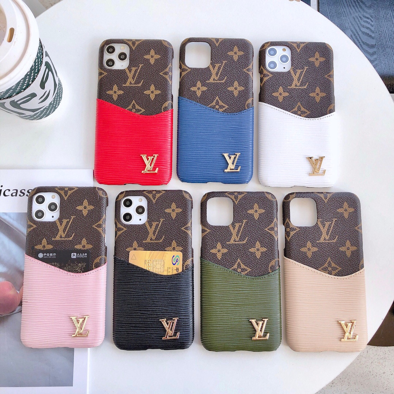 Louis Vuitton Cover Case For Apple iPhone 14 Pro Max Plus 13 12 11