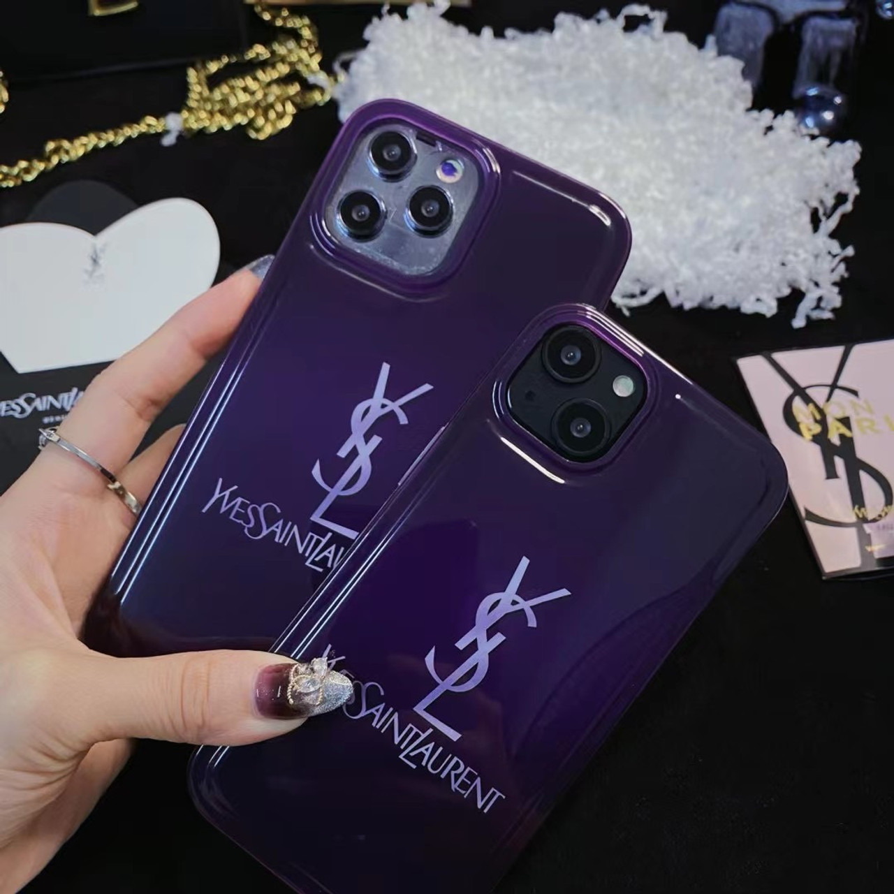 Yves Saint Laurent iPhone 14, iPhone 14 Plus, iPhone 14 Pro