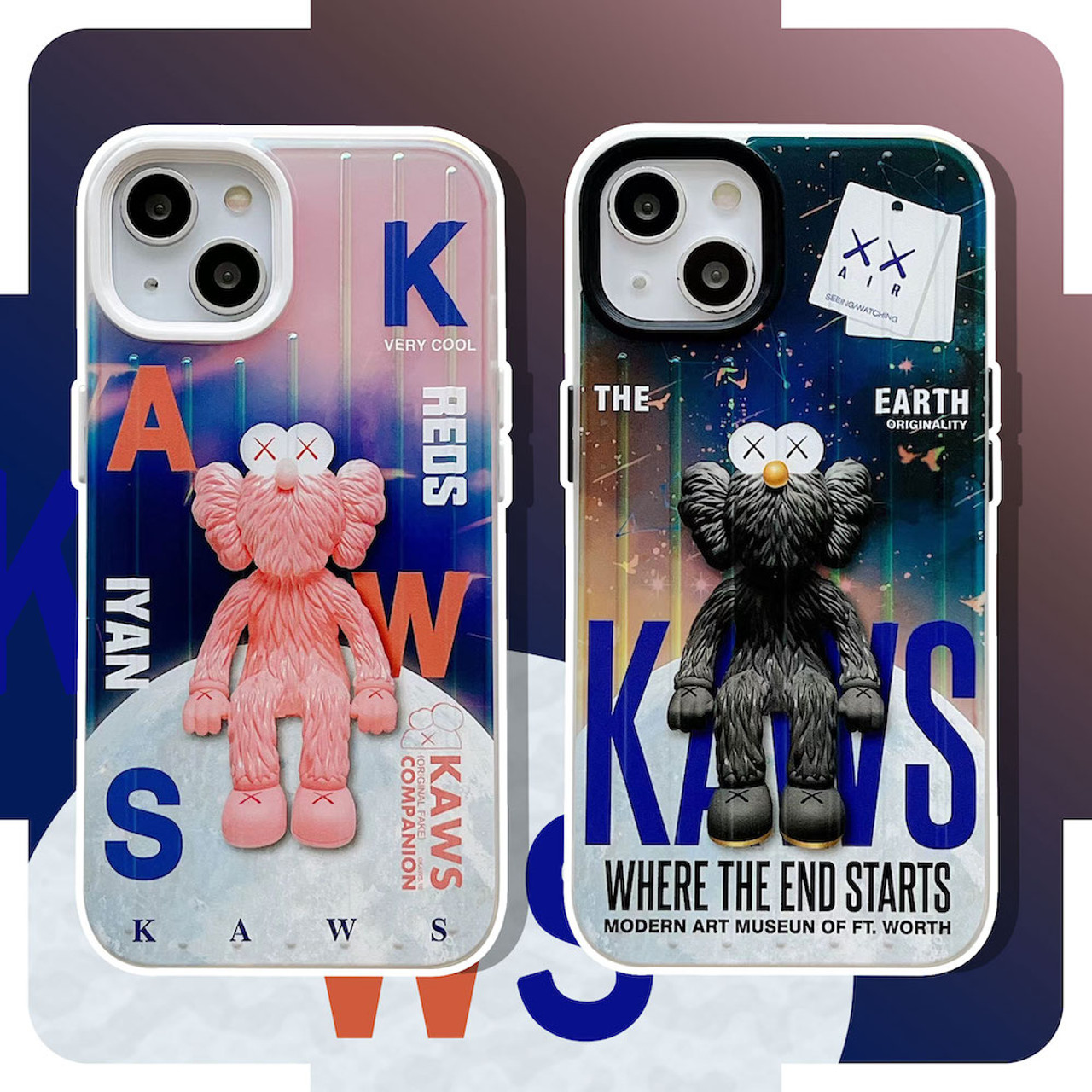 KAWS SUPREME iPhone 13 Pro Max Case