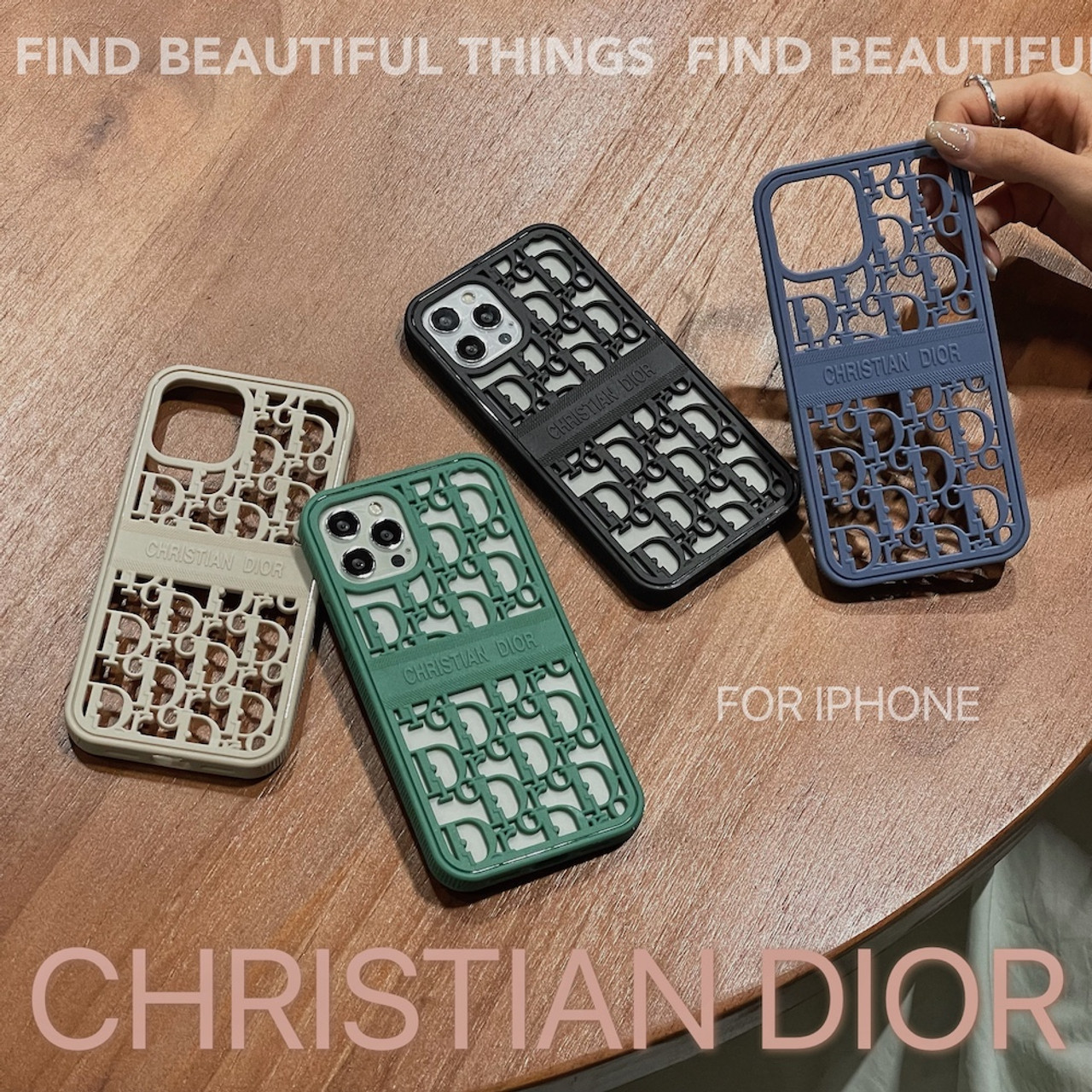Dior Christian Dior Cover Case For Apple iPhone 15 Pro Max Iphone 14 13 12  11 /2