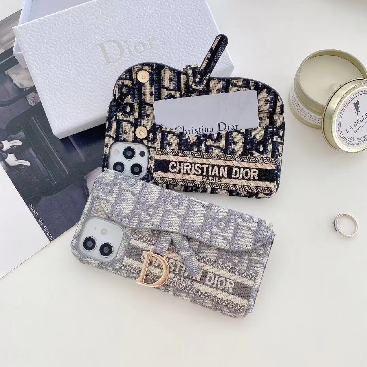 iPhone Dior Printed Case– Marvans Accesories