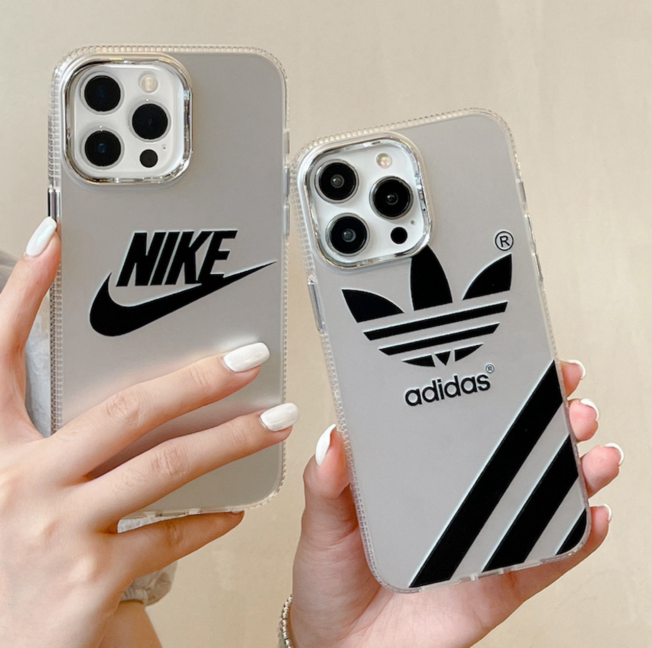 Adidas Nike Coque Cover Case For Apple iPhone 14 Pro Max Plus 13 12 11
