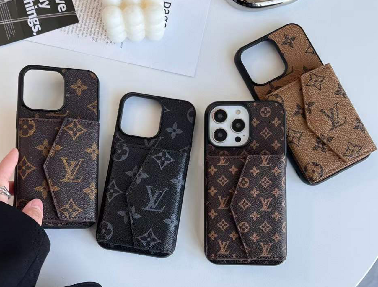 Louis Vuitton Cover Case For Apple iPhone 14 Pro Max Plus 13 12 11