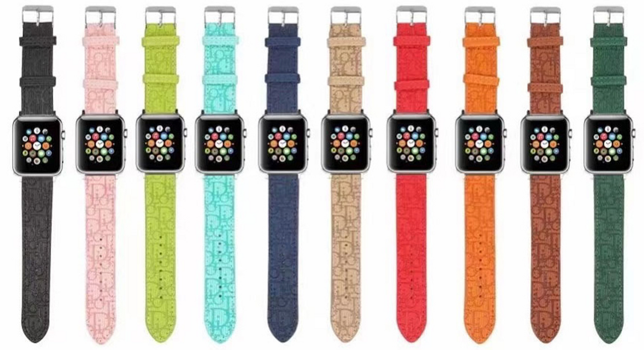 luxury lv gucci dior Apple Watch 8/se2/ultra bands Strap Compatible with  iWatch Series 7 6 5 4 3 2 1 SE