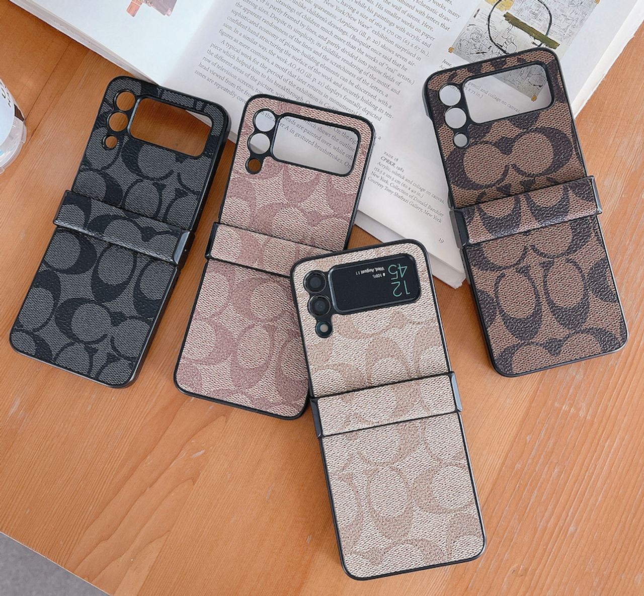 Louis Vuitton prada phone case for iphone 15 galaxy z flip5 4