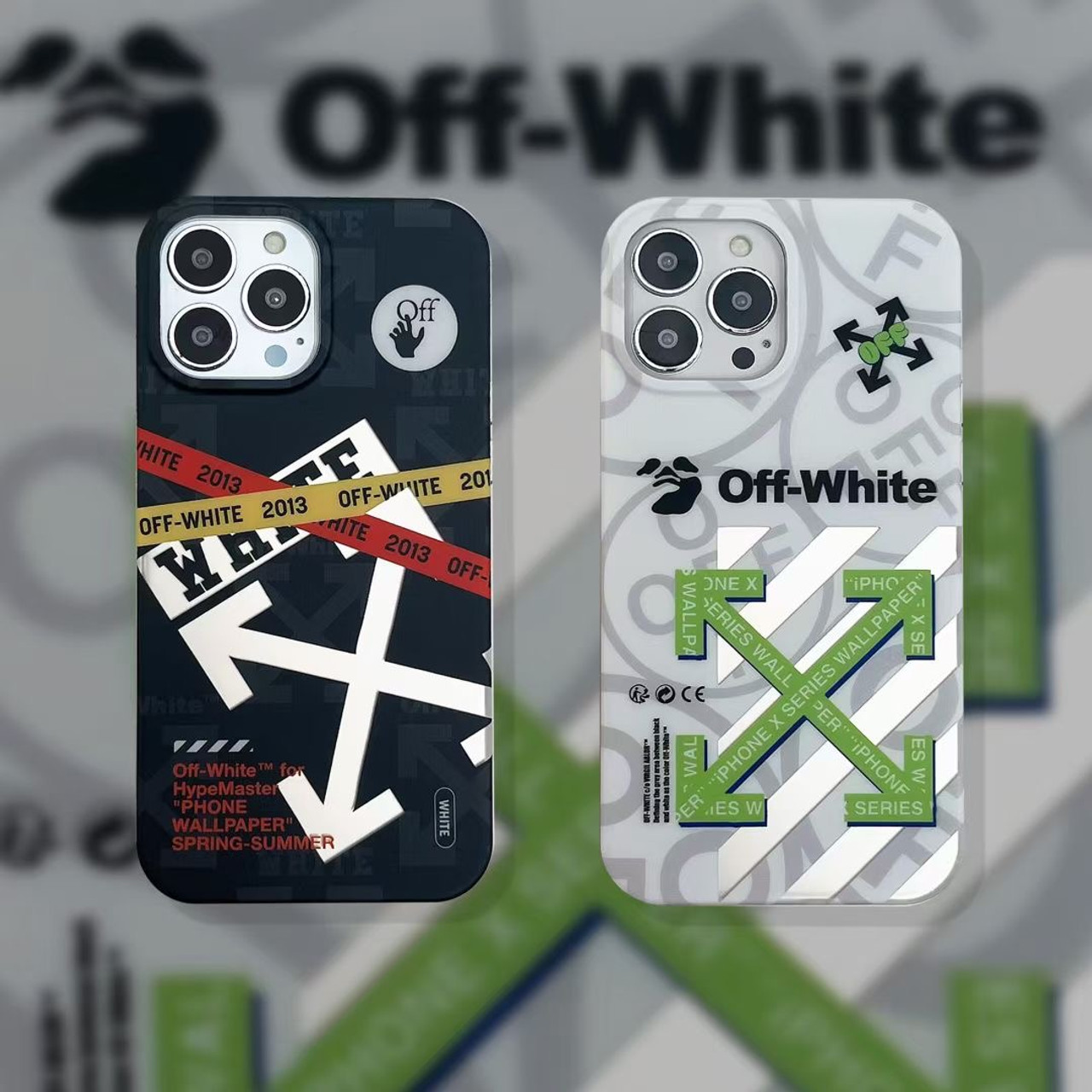 Off White Coque Cover Case For Apple iPhone 14 Pro Max 13 12 11