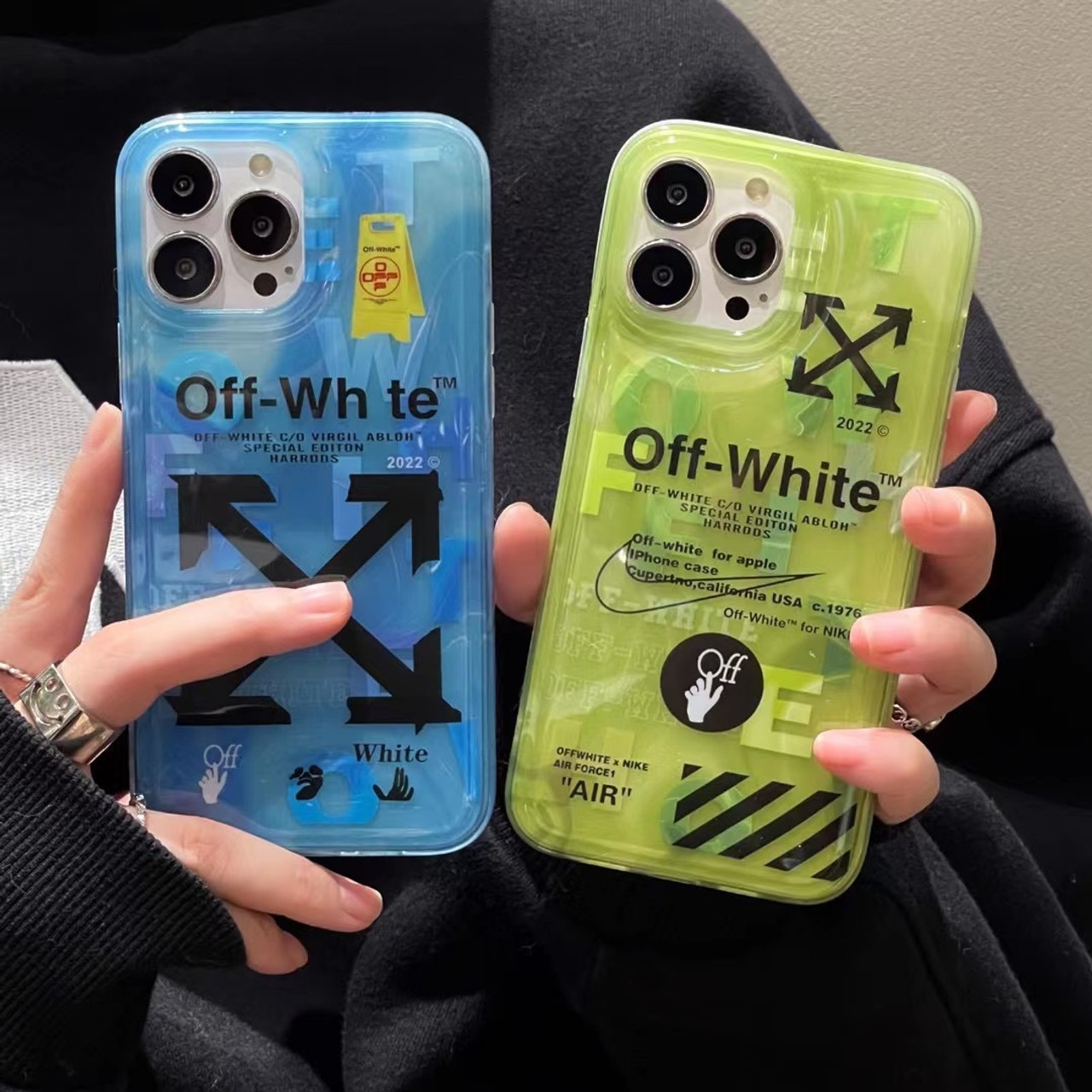 Off White Cover Case For Apple iPhone 14 Pro Max Plus iPhone 13 12 11