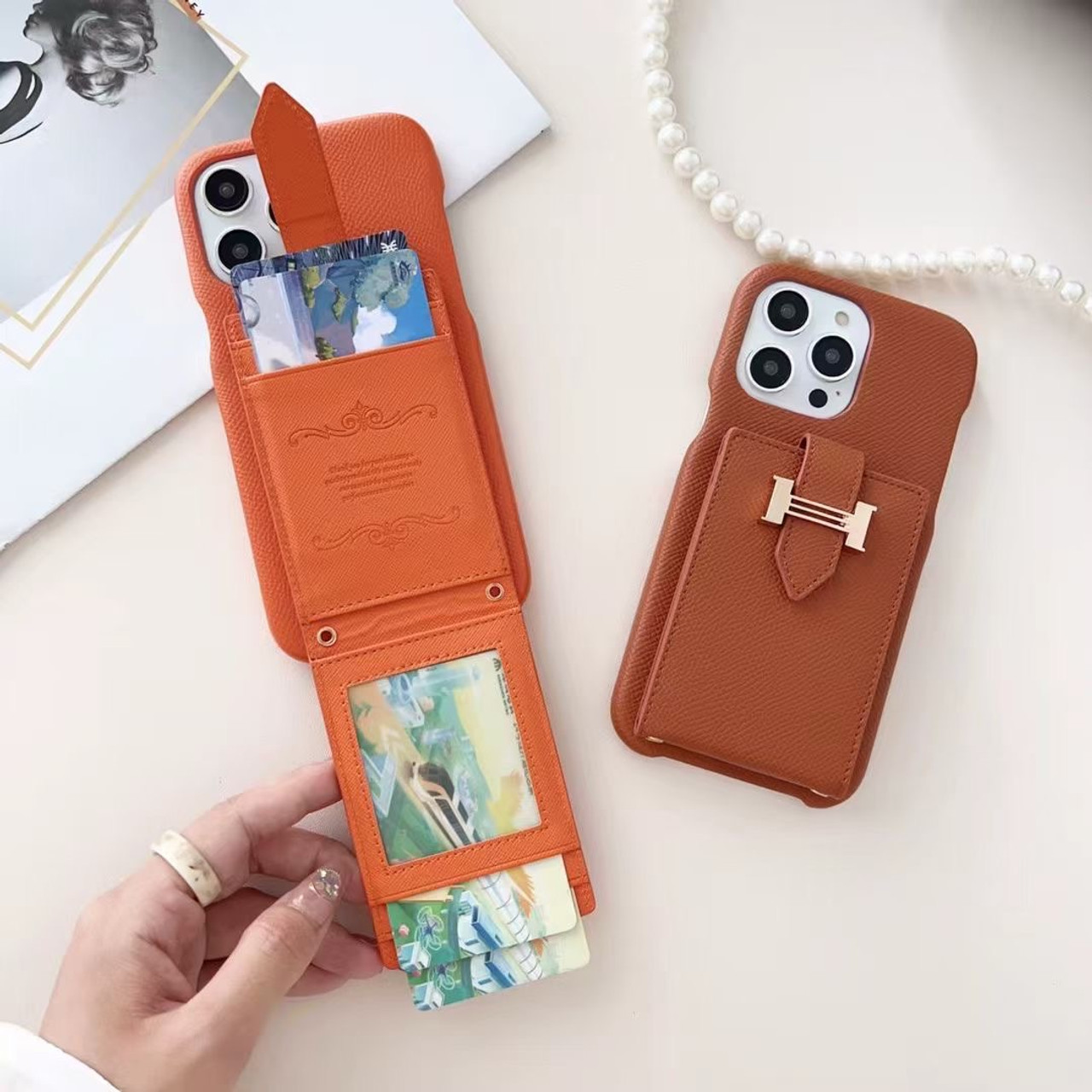 Hermes Paris Cover Case Apple iPhone 15 Pro Max Plus 14 13 12 11