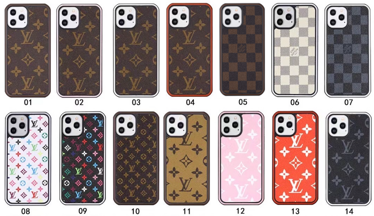 Louis Vuitton White iPhone Case