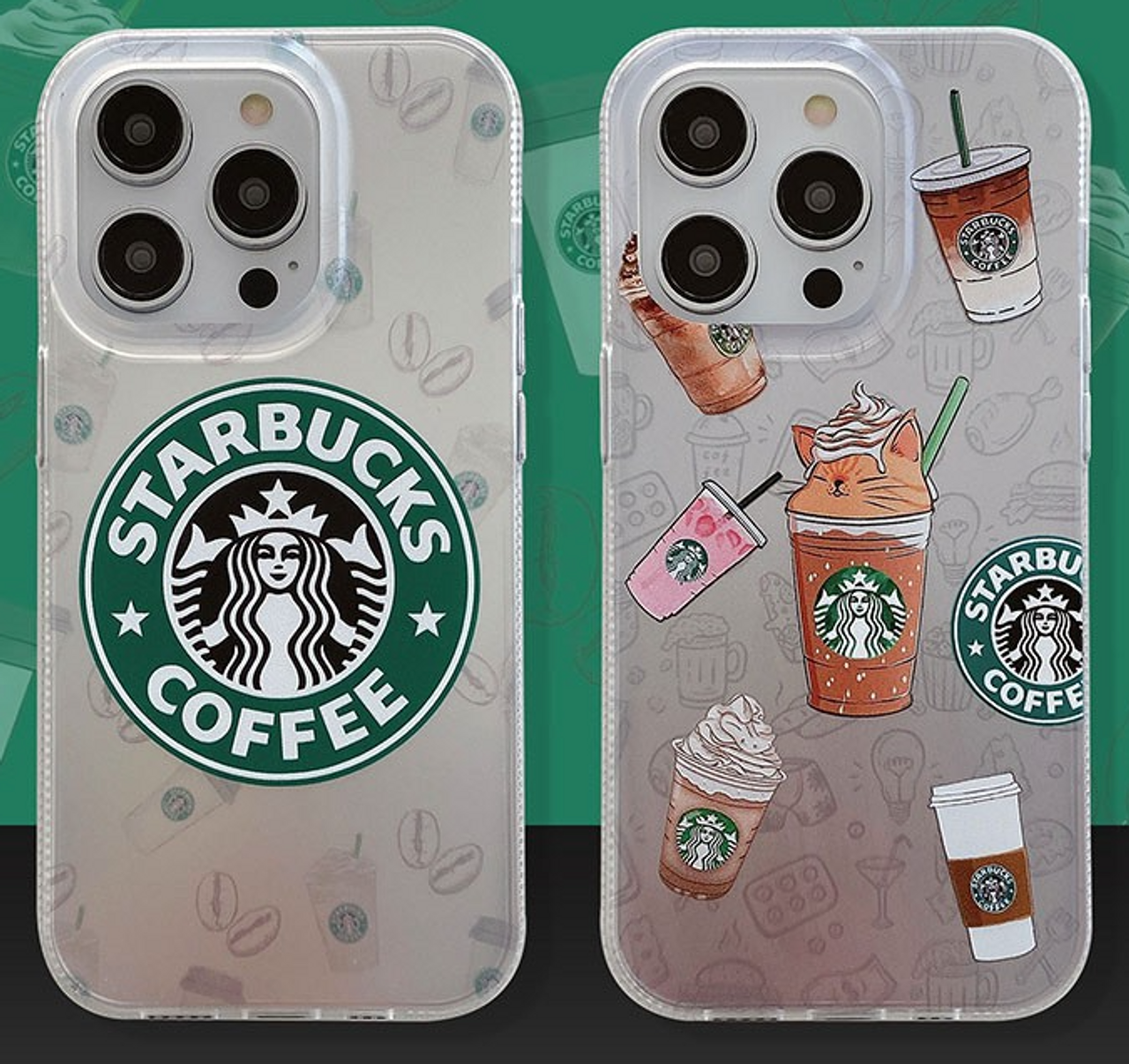 IPhone 13 Pro Max Case Starbuck Print Design, Mobile Phone Case for IPhone