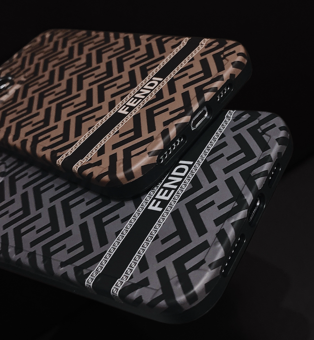 FENDI ROMA Coque Cover Case For Apple iPhone 16 Pro Max 15 14 13
