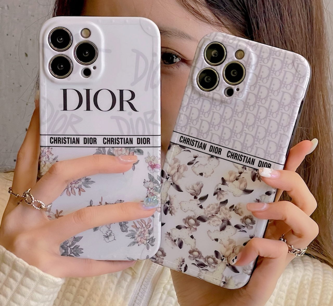 Lady Dior Cover for iPhone 15 Pro Max