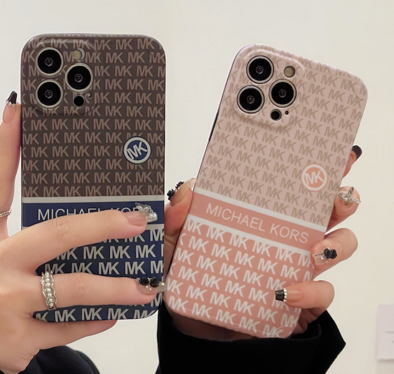 【MICHAEL KORS】iPhone15/15PRO/14/14PRO/14PLUS/14PROMAX MICHAEL KORS Coque Cover Case For Apple iPhone 15 Pro Max 14