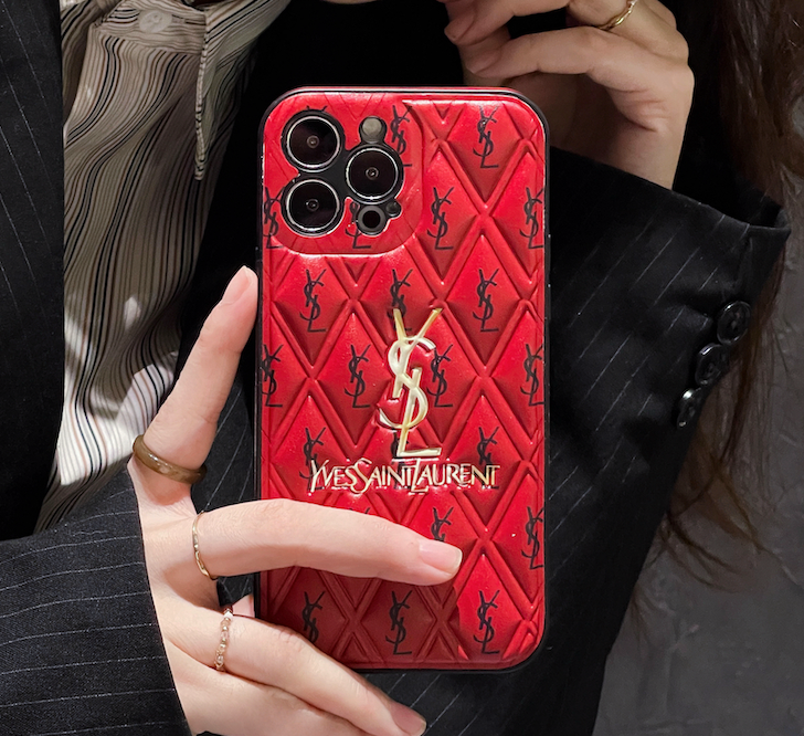 YVES SAINT LAURENT Coque Cover Case For Apple iPhone 15 Pro Max 14